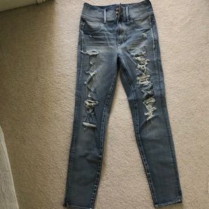 American Eagle Super Stretch High Waisted Jeans